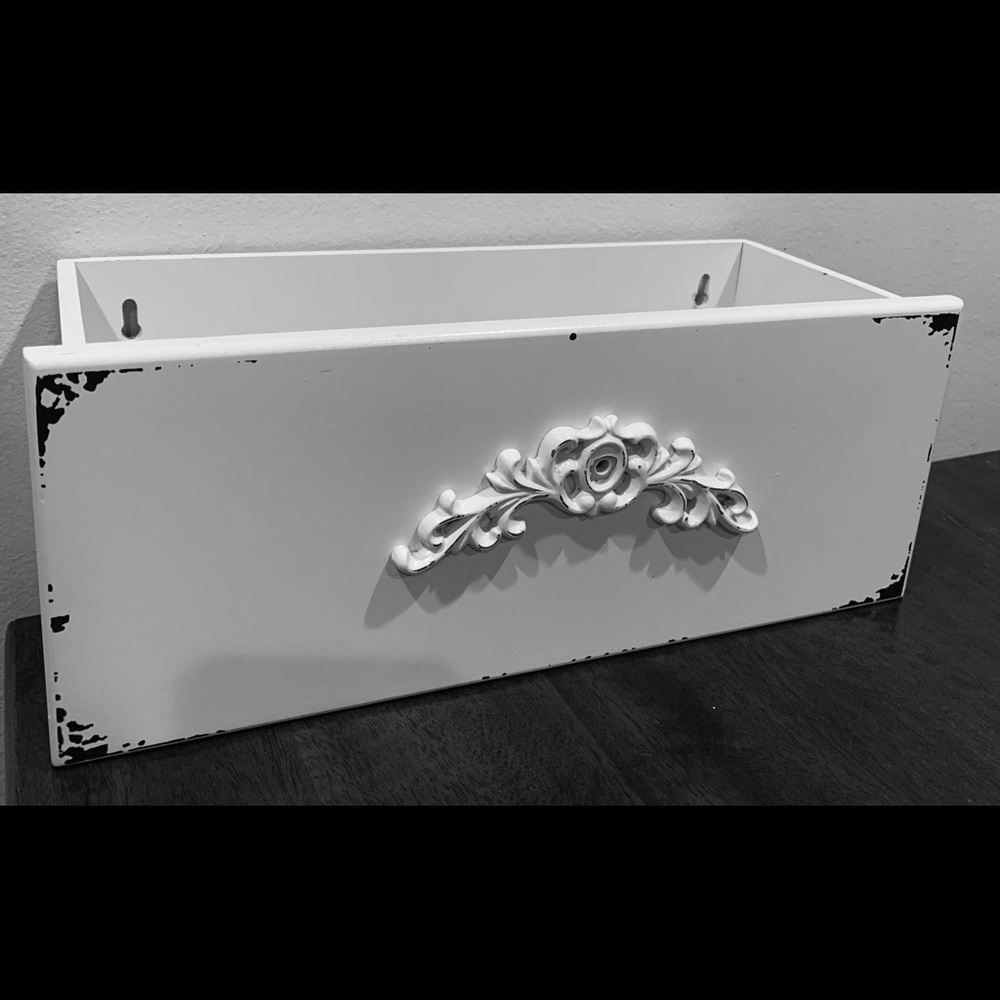NEW distressed floral drawer!